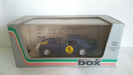 FERRARI 250 GTO 1962-63 MODEL BOX SCALA 1/43