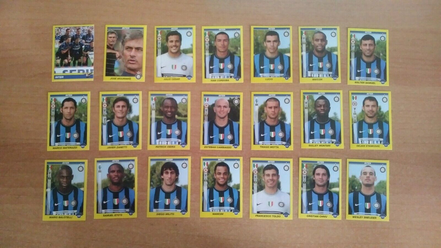 LOTTO DI 651 FIGURINE CALCIATORI PANINI 2009-10 TUTTE DIVERSE