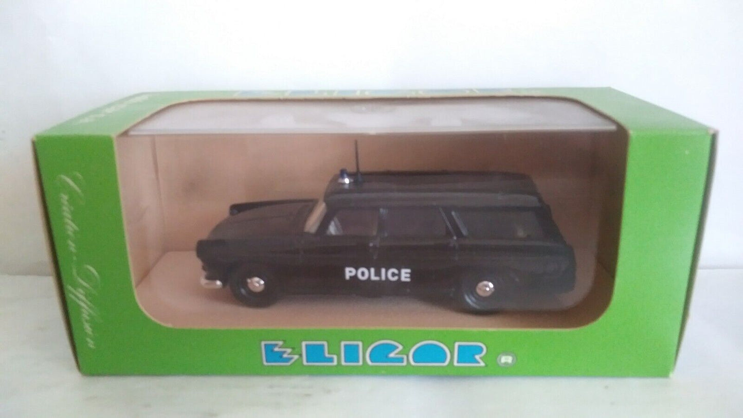 PEUGEOT 404 "POLICE" 1964 ELIGOR SCALA 1/43