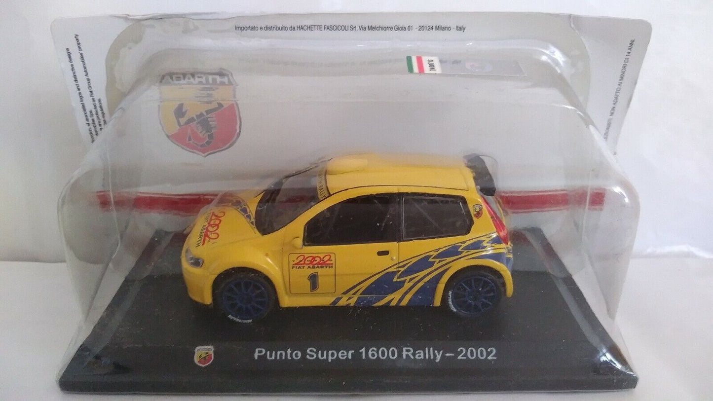 ABARTH COLLECTION 1:43 SCEGLI DAL MENU A TENDINA