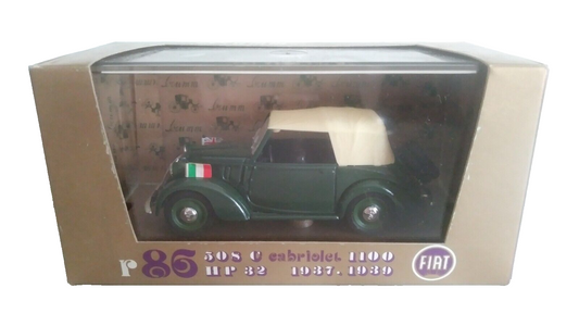 FIAT 508C CABRIOLET BRUMM 1/43