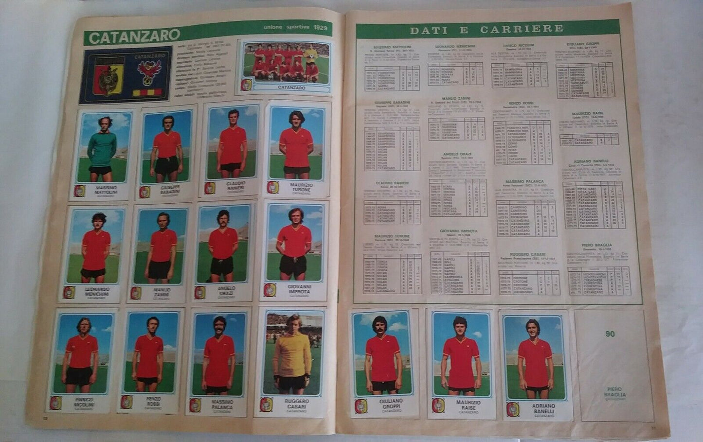 ALBUM CALCIATORI PANINI 1978-79 DA RECUPERO