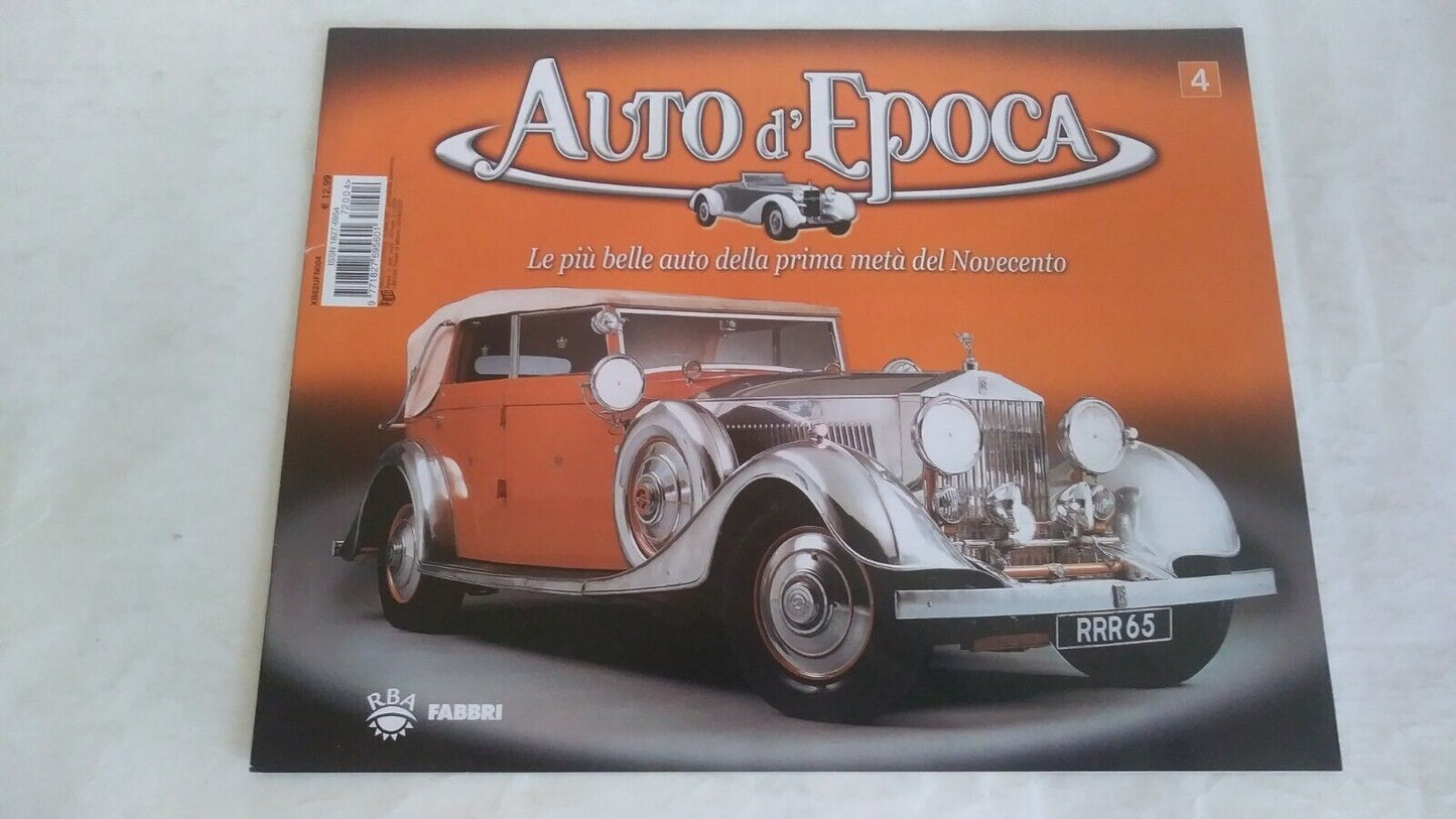 AUTO D'EPOCA FASCICOLI SCEGLI DAL MENU A TENDINA