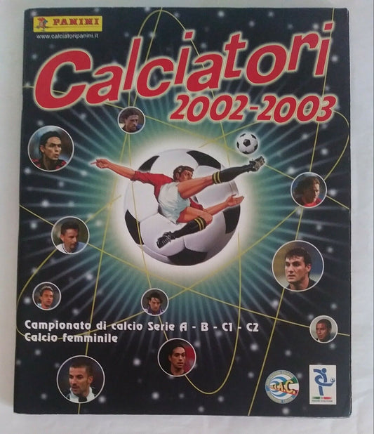 ALBUM CALCIATORI PANINI 2002-03 DA RECUPERO