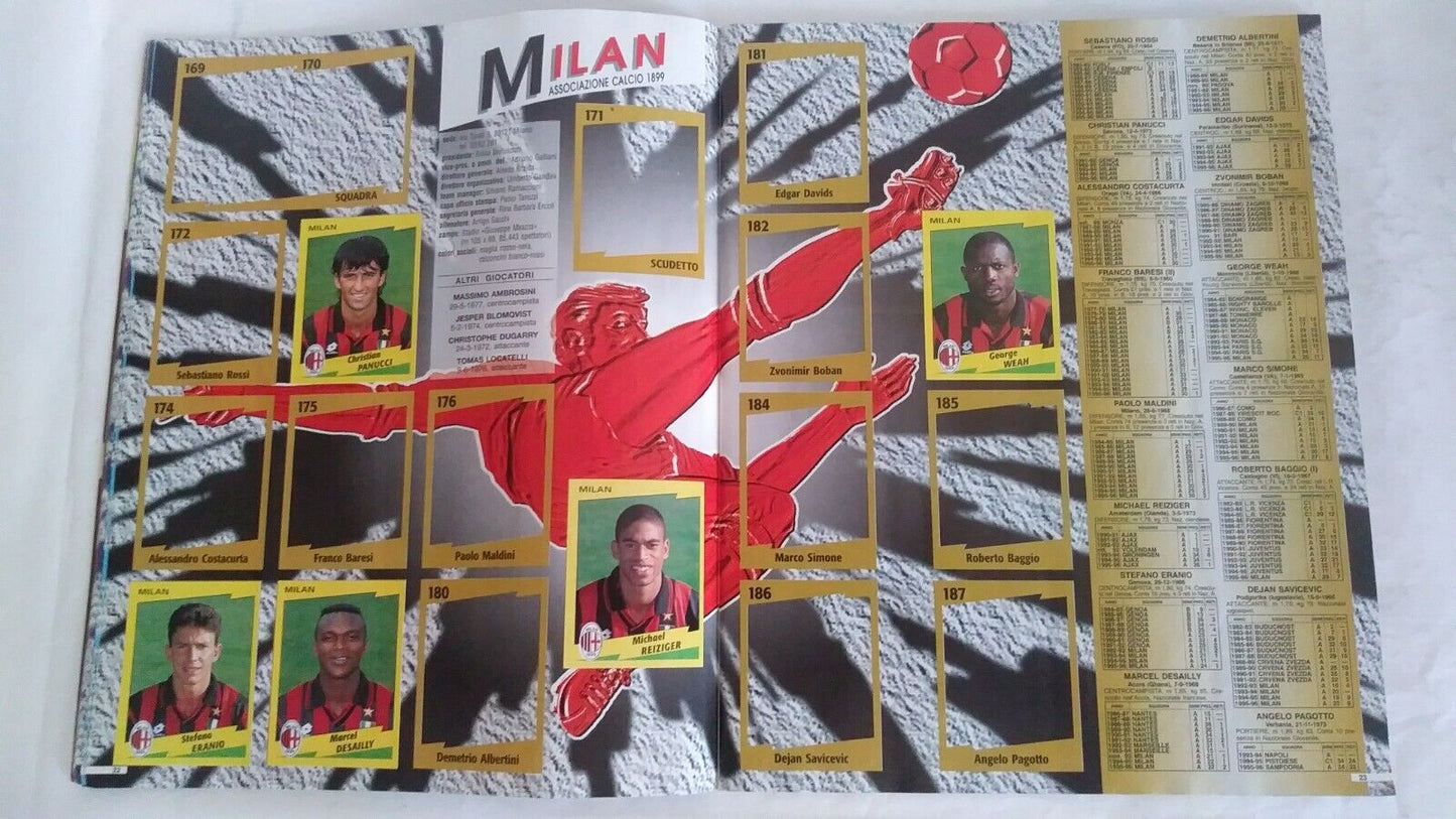 ALBUM CALCIATORI PANINI 1996-97 LIMITED EDITION