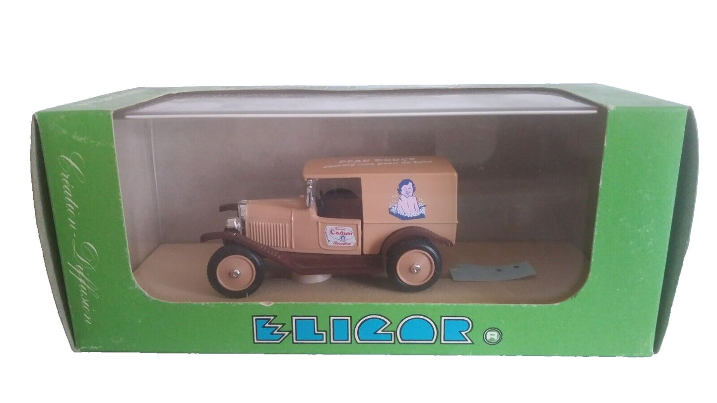 FORD V8 VAN "PEAU DOUCE" 1934 ELIGOR SCALA 1/43