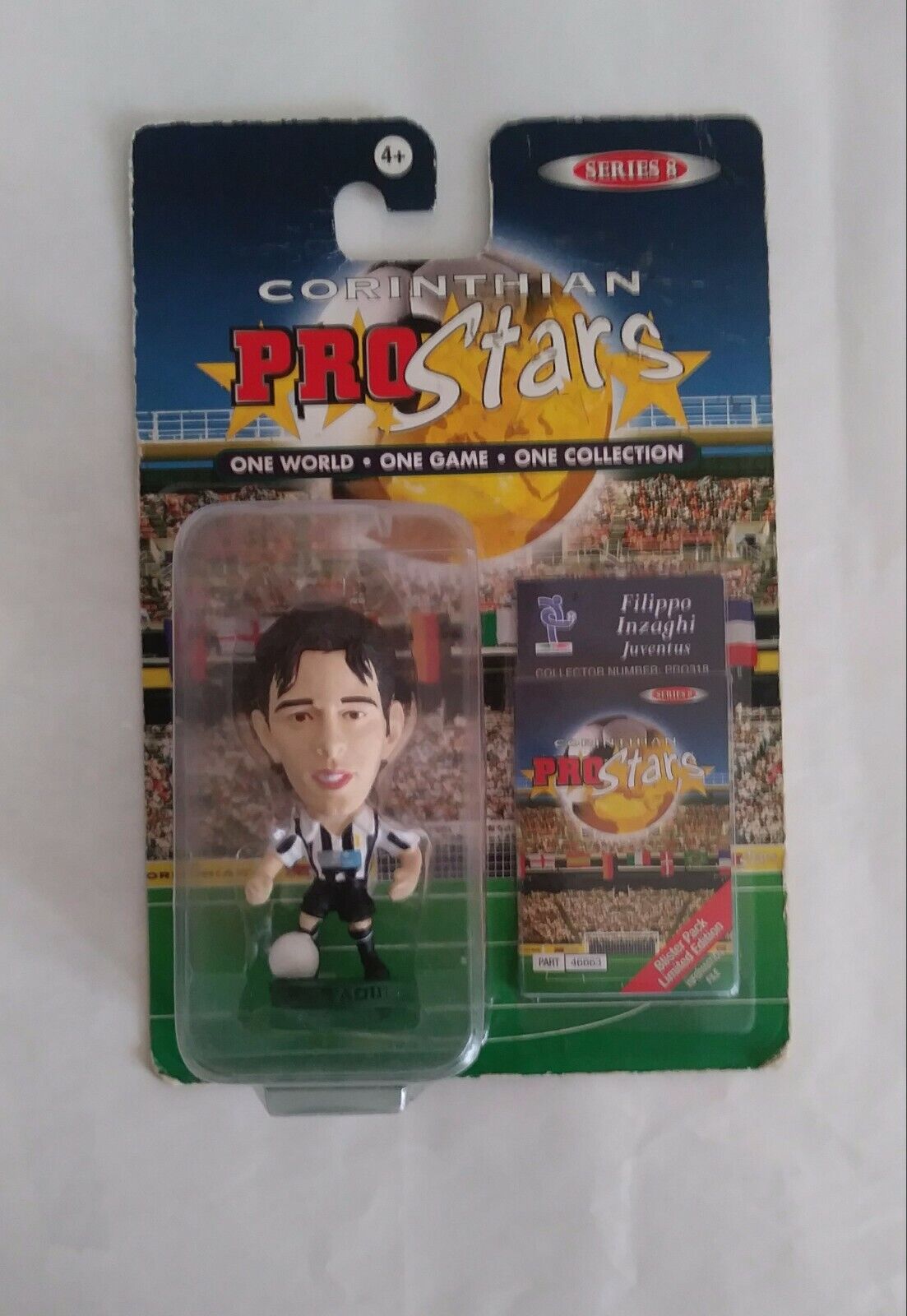 CORINTHIAN PROSTARS-SUPERSTARS SCEGLI LE ACTION FIGURES DAL MENU A TENDINA