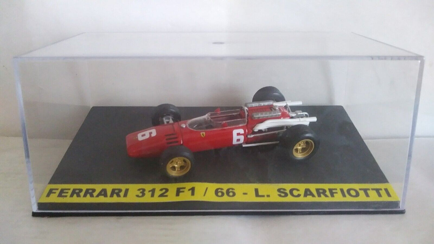 FERRARI 312 F1-66 - 1966 LODOVICO SCARFIOTTI SCALA 1/43