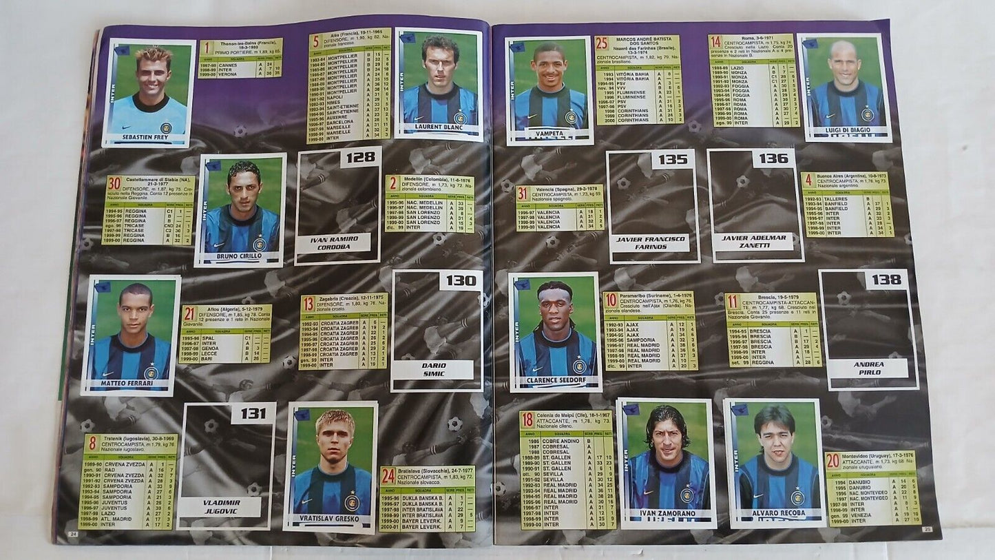 ALBUM CALCIATORI PANINI 2000-01