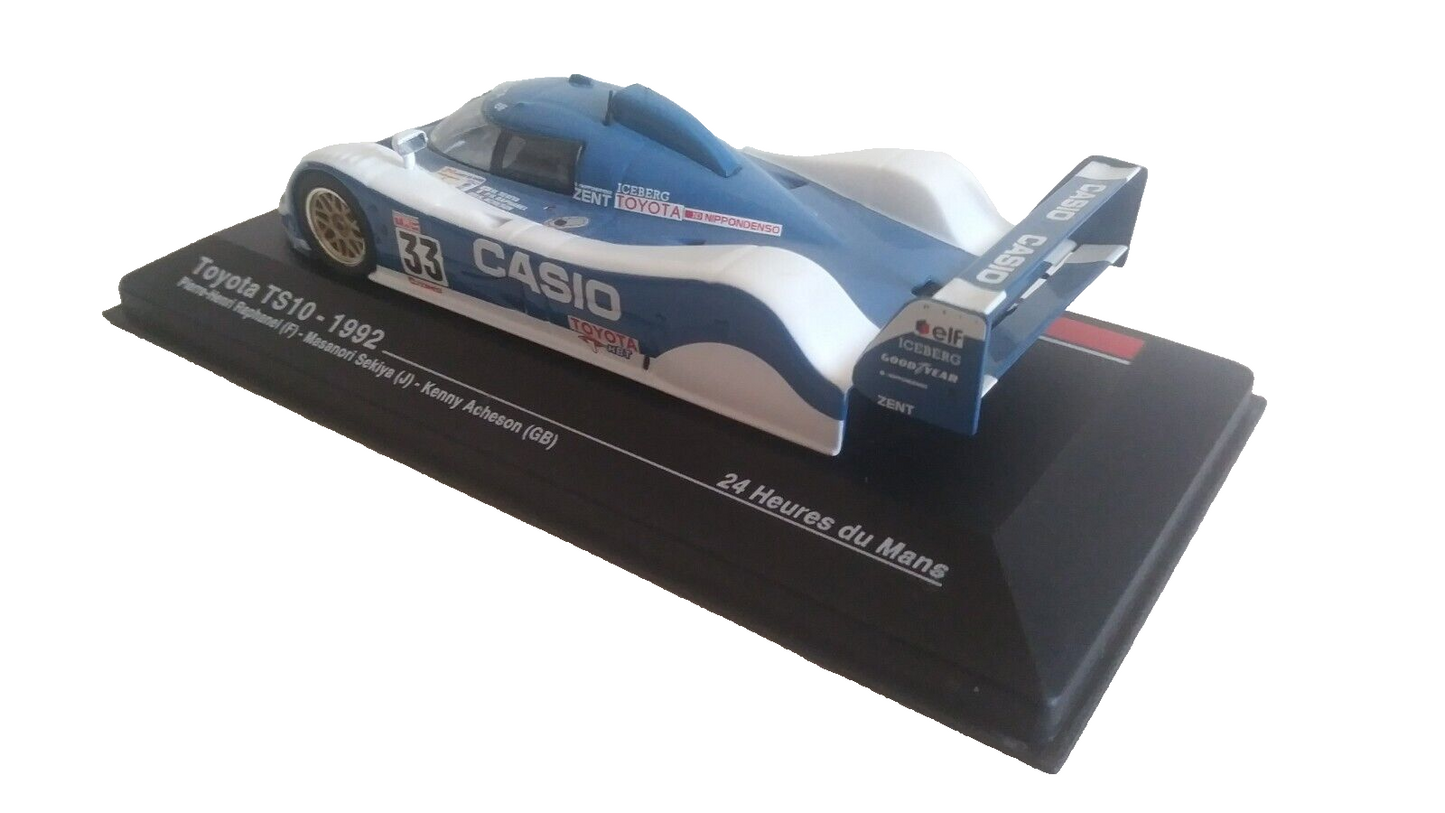 TOYOTA TS10 24H DU MANS 1992 IXO SCALA 1/43