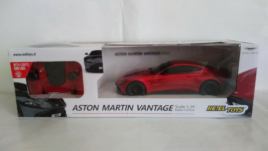 ASTON MARTIN VANTAGE RADIO CONTROL REEL TOYS SCALA 1/24