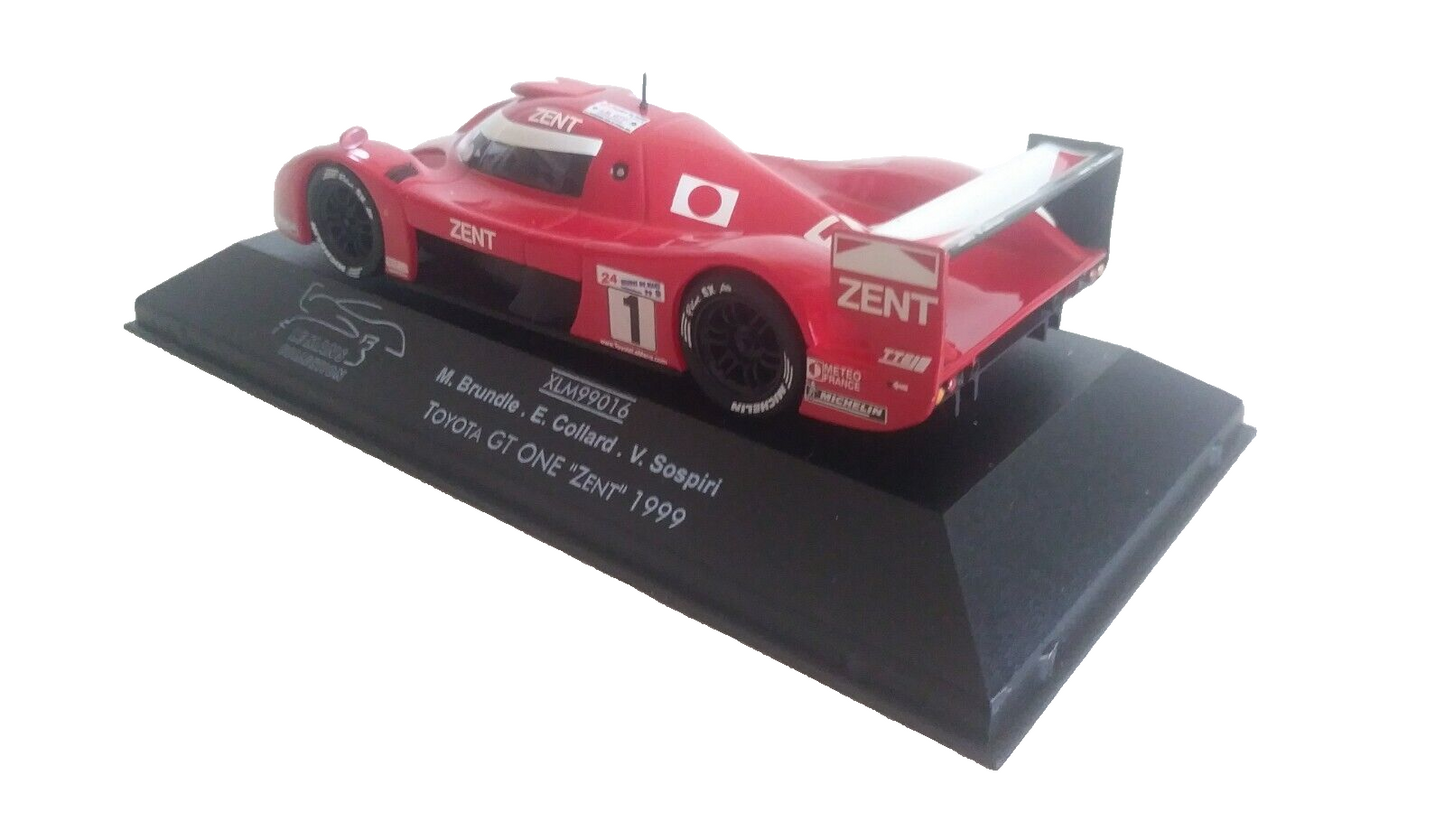 TOYOTA GT ON "ZENT" LE MANS 1999 SCALA 1/43