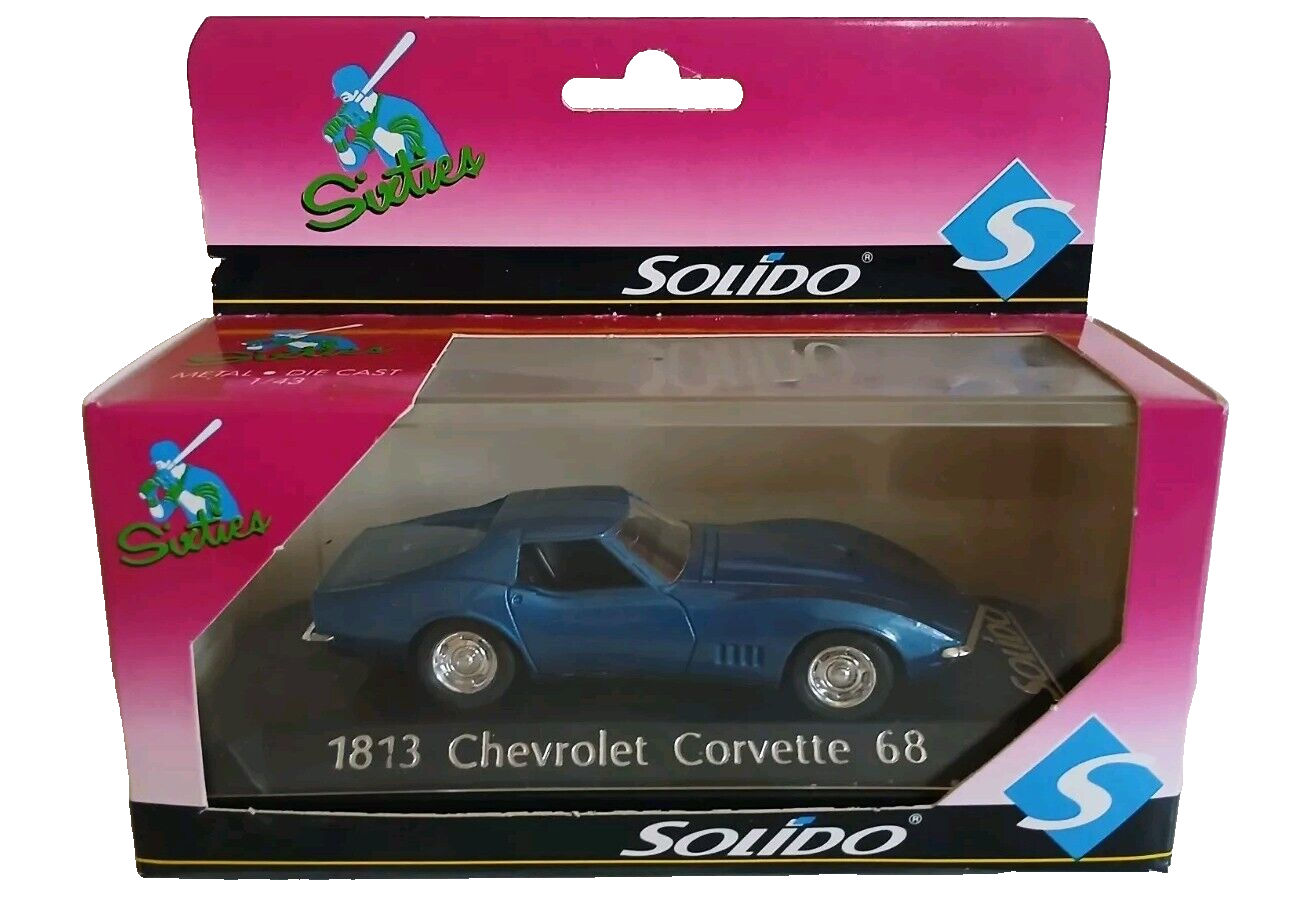 CHEVROLET CORVETTE 68 SOLIDO 1/43