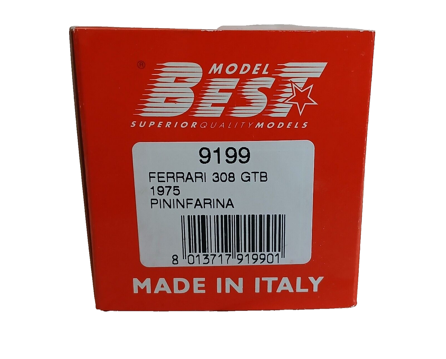 FERRARI 308 GTB PININFARINA 1975 BEST MODEL SCALA 1/43