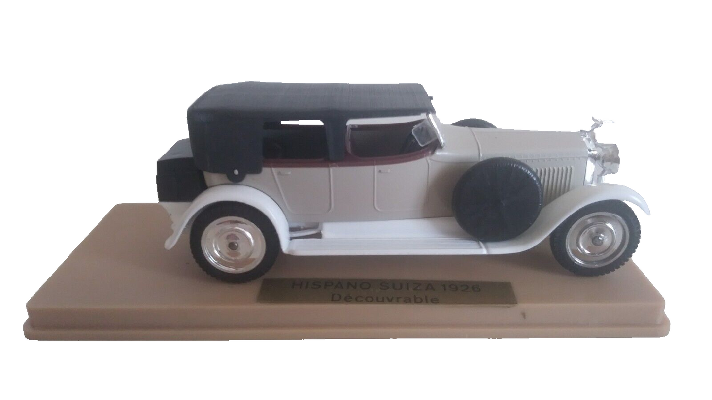 HISPANO SUIZA DECOUVRABLE 1926 SOLIDO 1/43