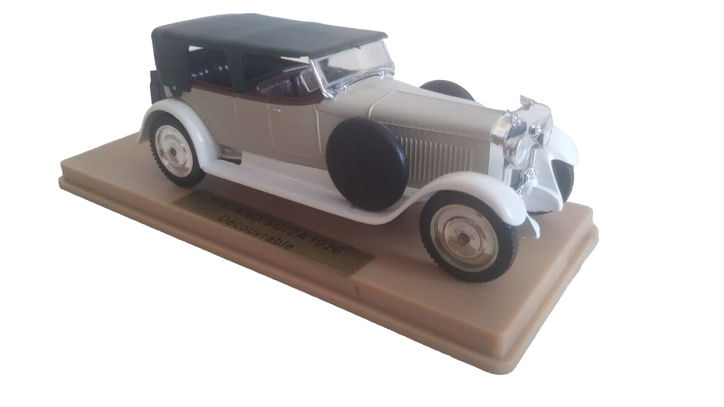 HISPANO SUIZA DECOUVRABLE 1926 SOLIDO 1/43