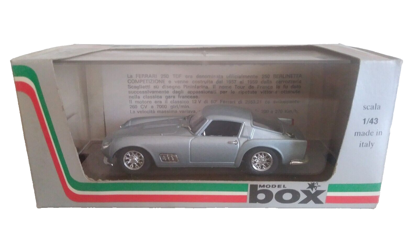 FERRARI 25O TDF MODEL BOX SCALA 1/43