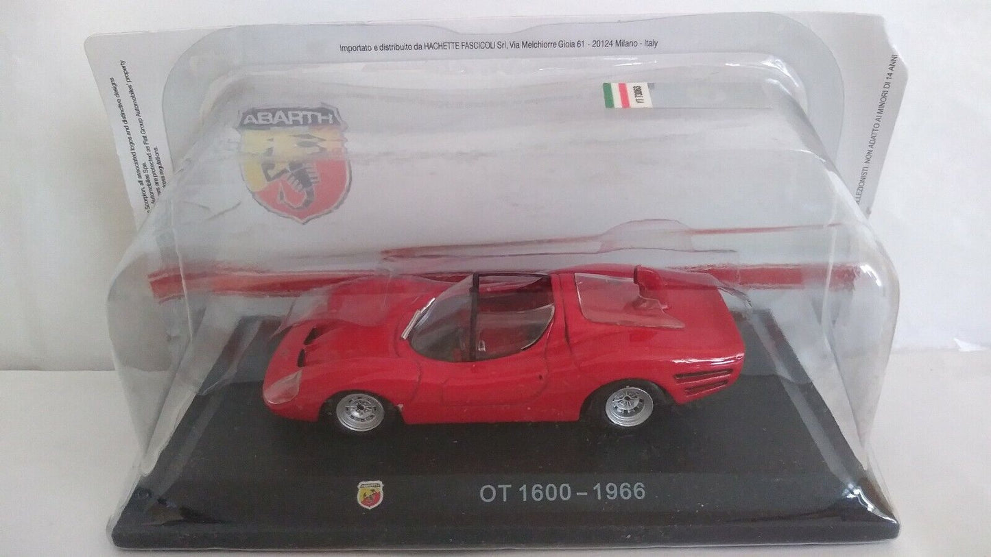 ABARTH COLLECTION 1:43 SCEGLI DAL MENU A TENDINA