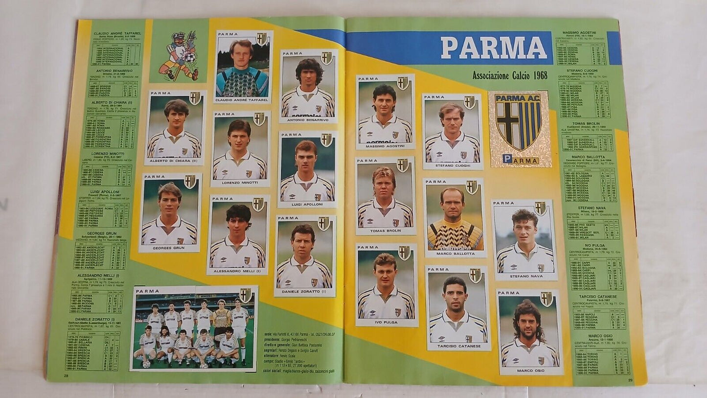 ALBUM CALCIATORI PANINI 1991-92