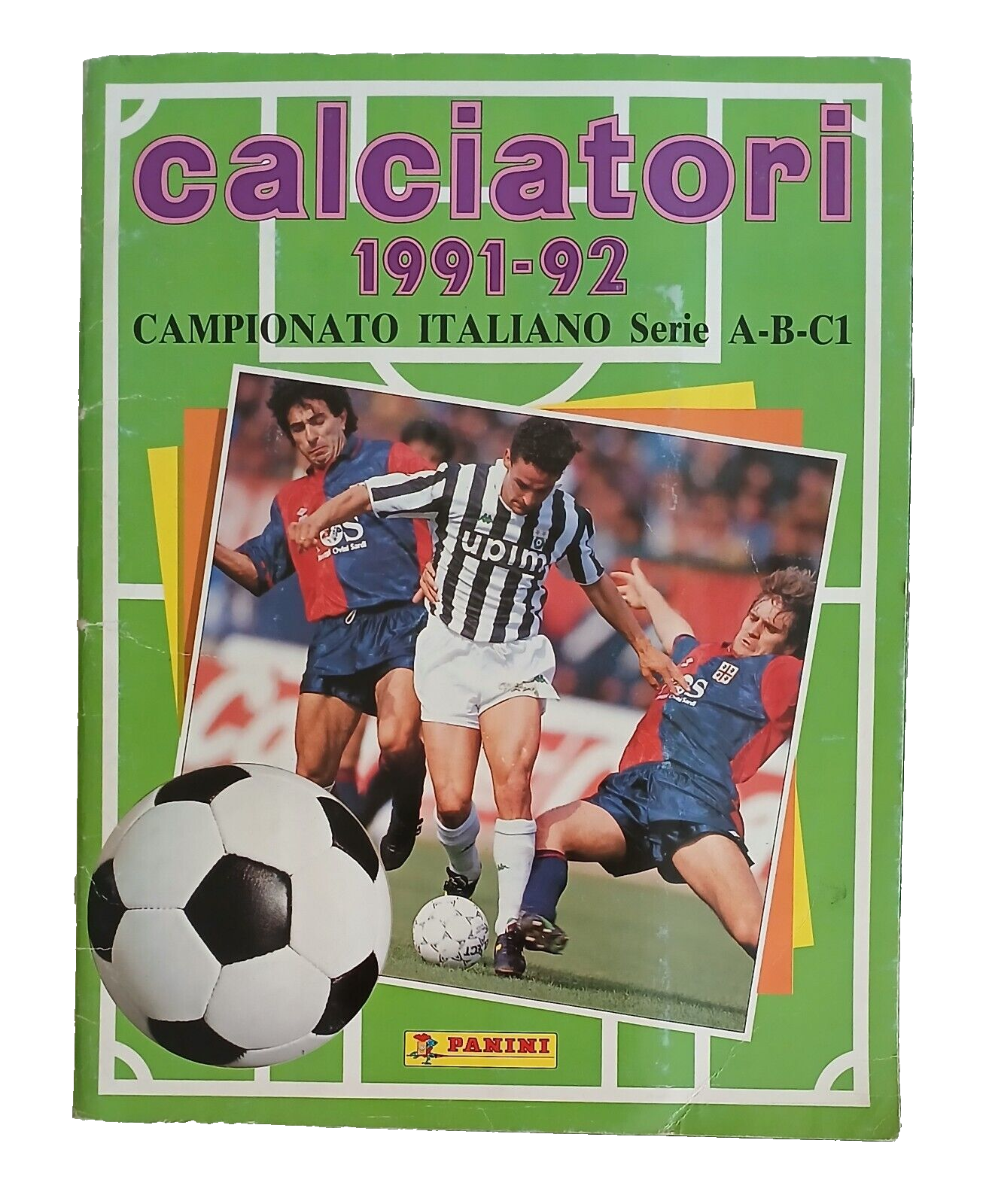 ALBUM CALCIATORI PANINI 1991-92