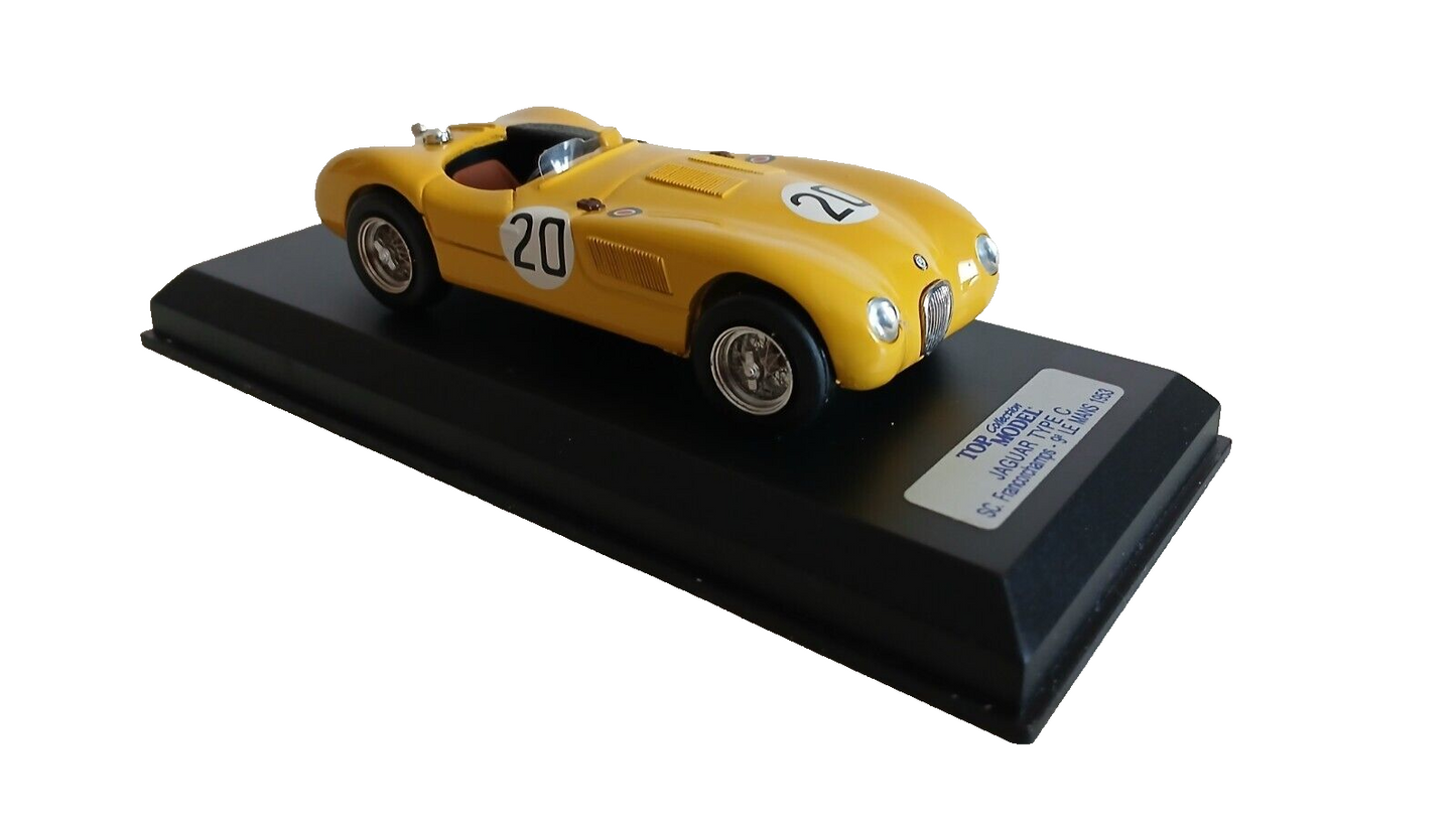 JAGUAR C-TYPE LM 53 - 1953 TOP MODEL SCALA 1/43