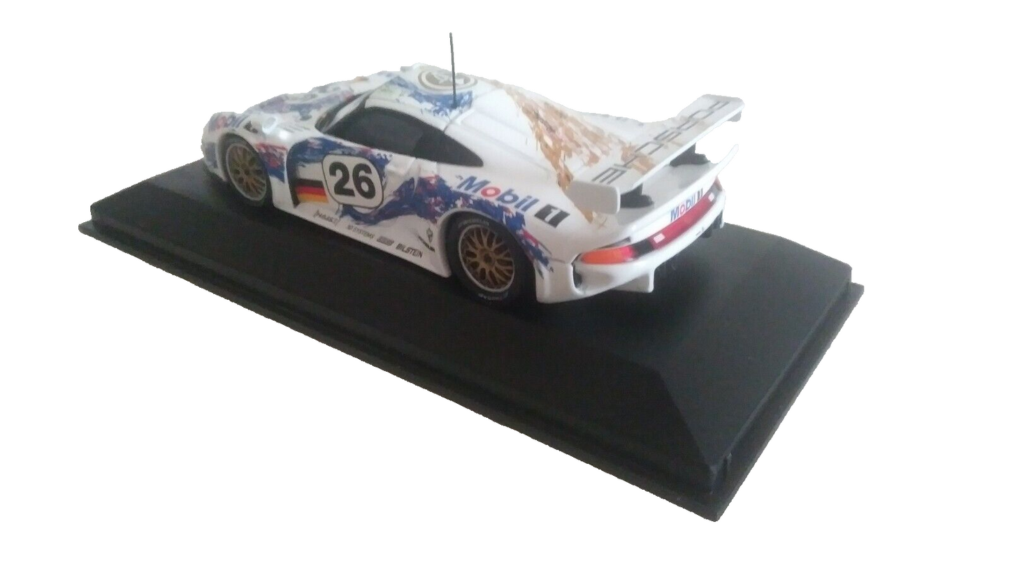 PORSCHE 911 GT1 LE MANS 1996 MINICHAMPS SCALA 1/43