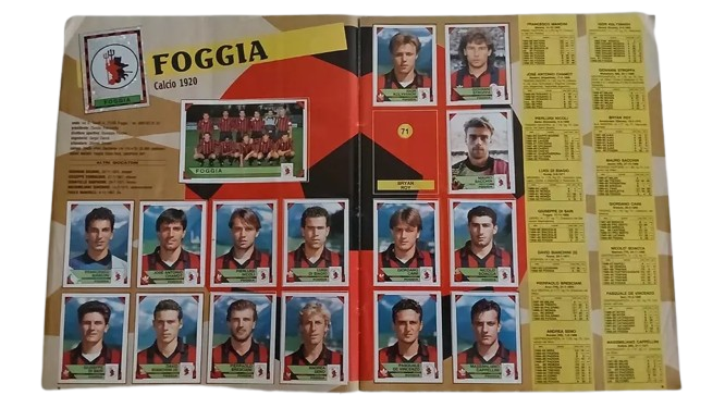 ALBUM CALCIATORI PANINI 1993-94