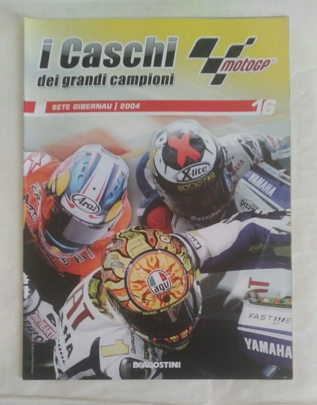 CASCHI MOTO GP FASCICOLI SCEGLI DAL MENU A TENDINA