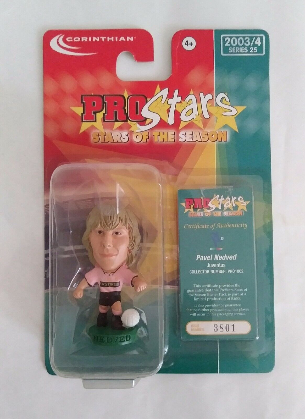 CORINTHIAN PROSTARS-SUPERSTARS SCEGLI LE ACTION FIGURES DAL MENU A TENDINA