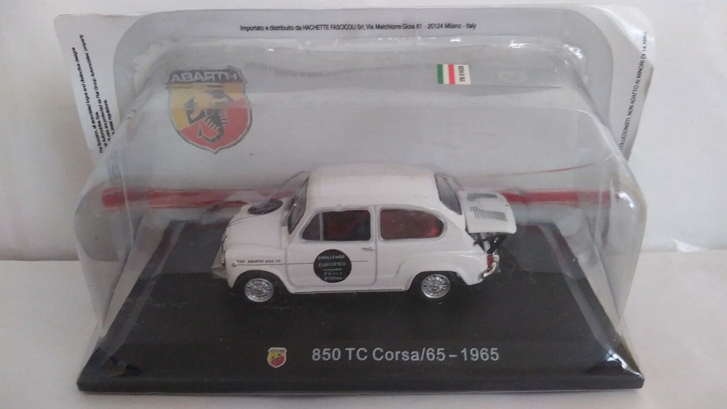 ABARTH COLLECTION 1:43 SCEGLI DAL MENU A TENDINA