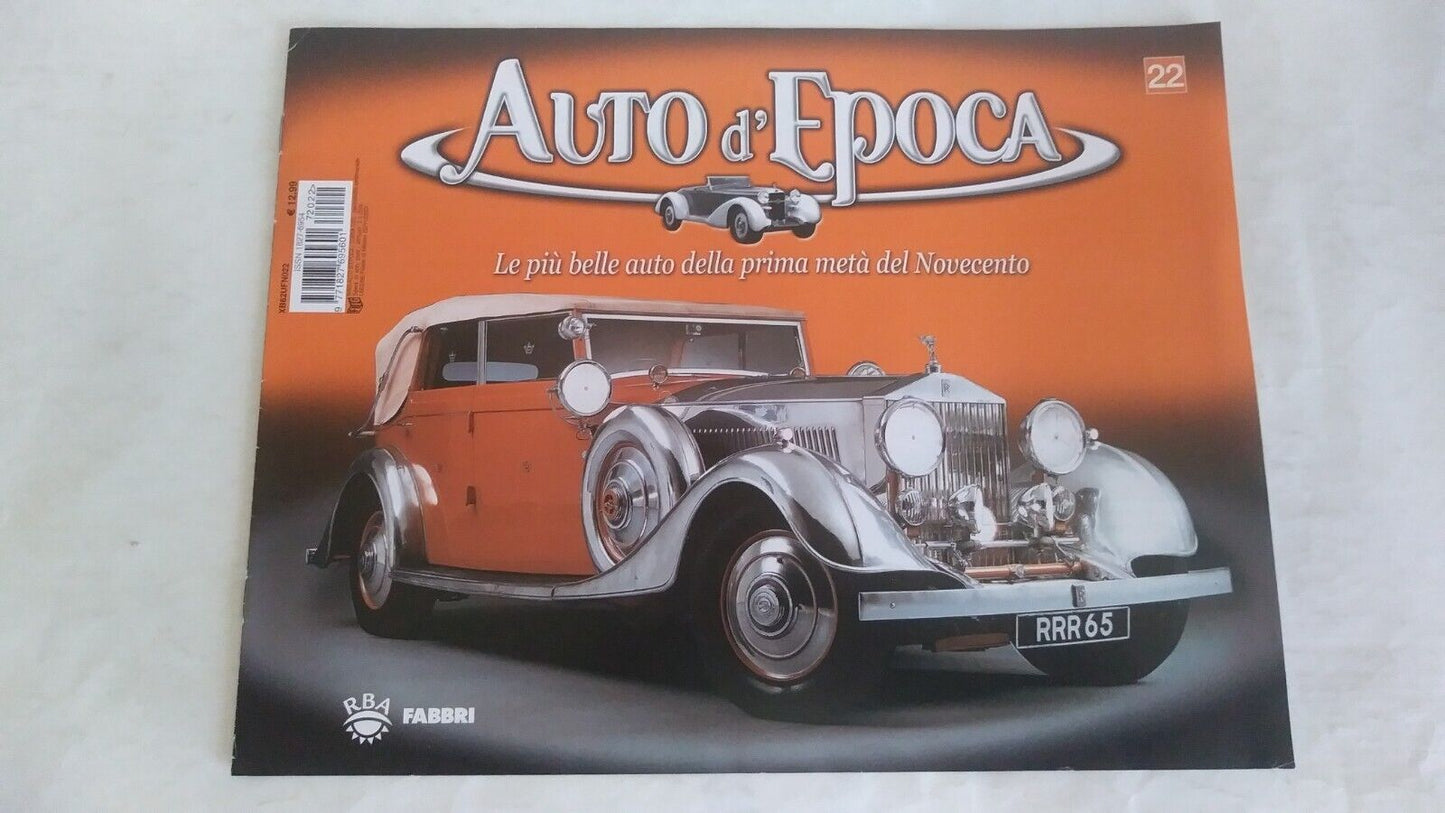 AUTO D'EPOCA FASCICOLI SCEGLI DAL MENU A TENDINA