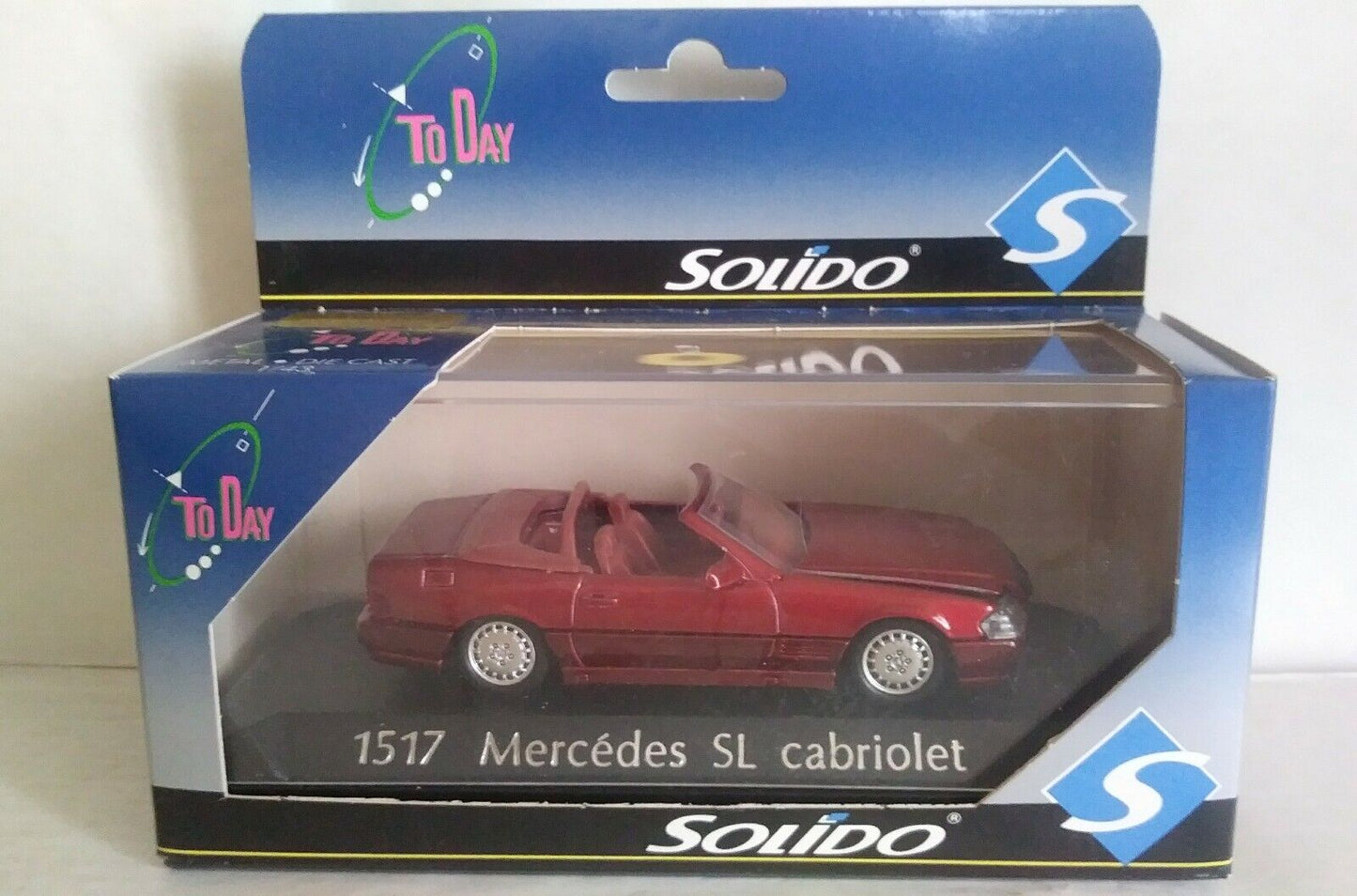 MERCEDES SL CABRIOLET SOLIDO SCALA 1/43