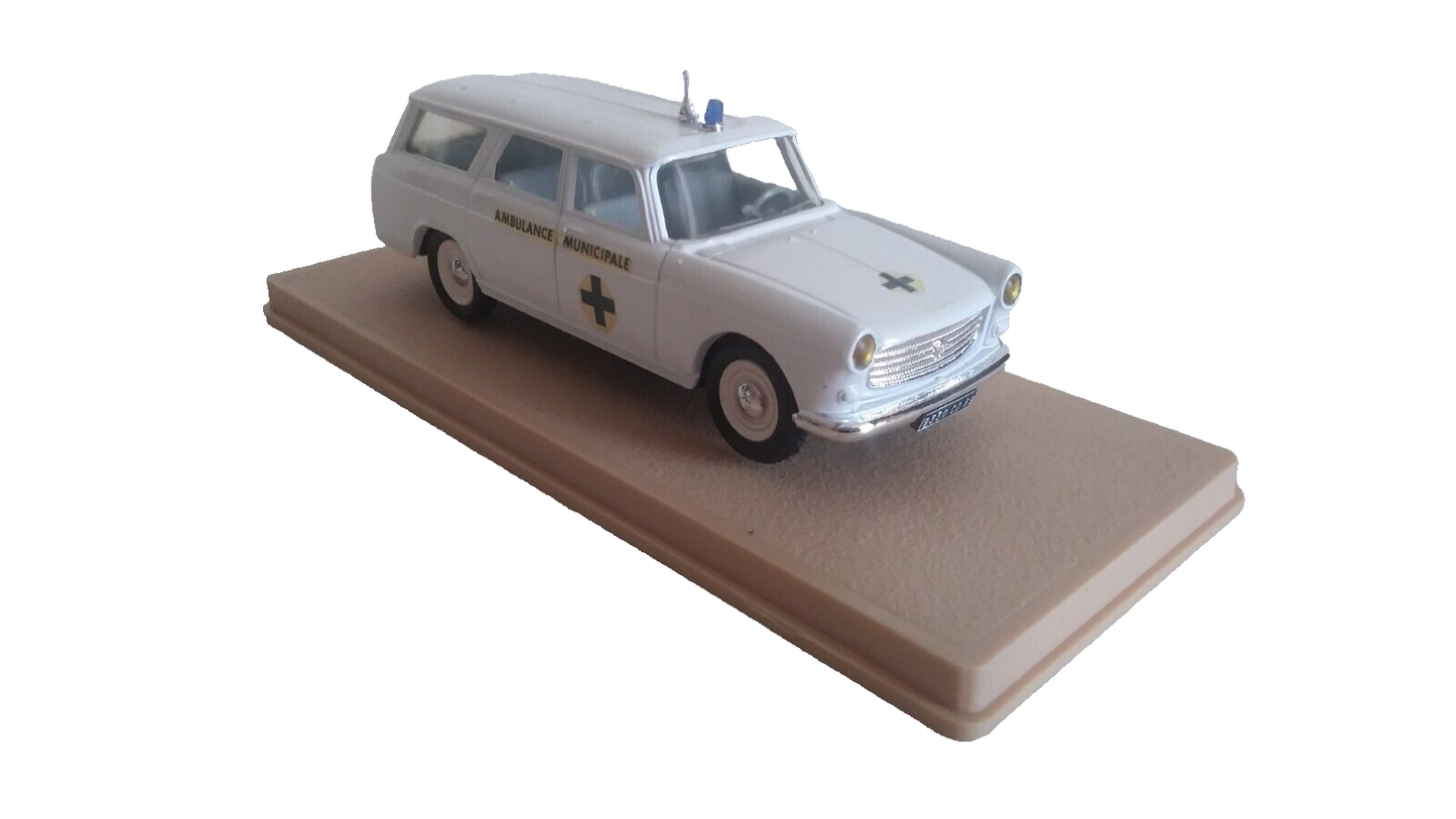 PEUGEOT 404 AMBULANCE 1964 ELIGOR SCALA 1/43