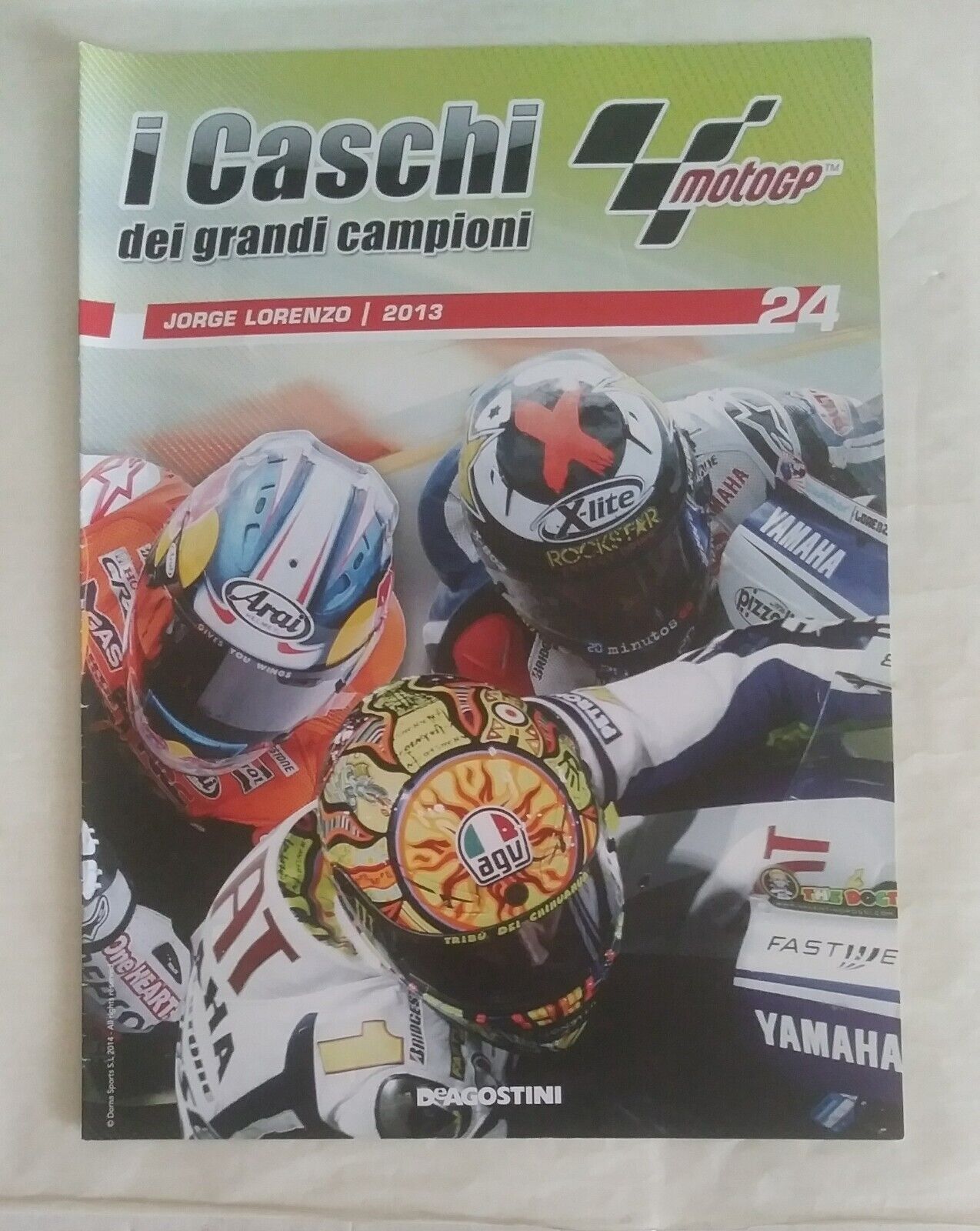 CASCHI MOTO GP FASCICOLI SCEGLI DAL MENU A TENDINA