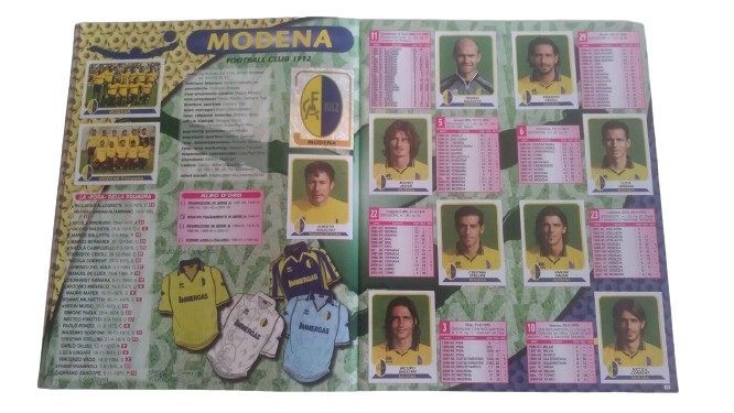 ALBUM CALCIATORI PANINI 2003-04