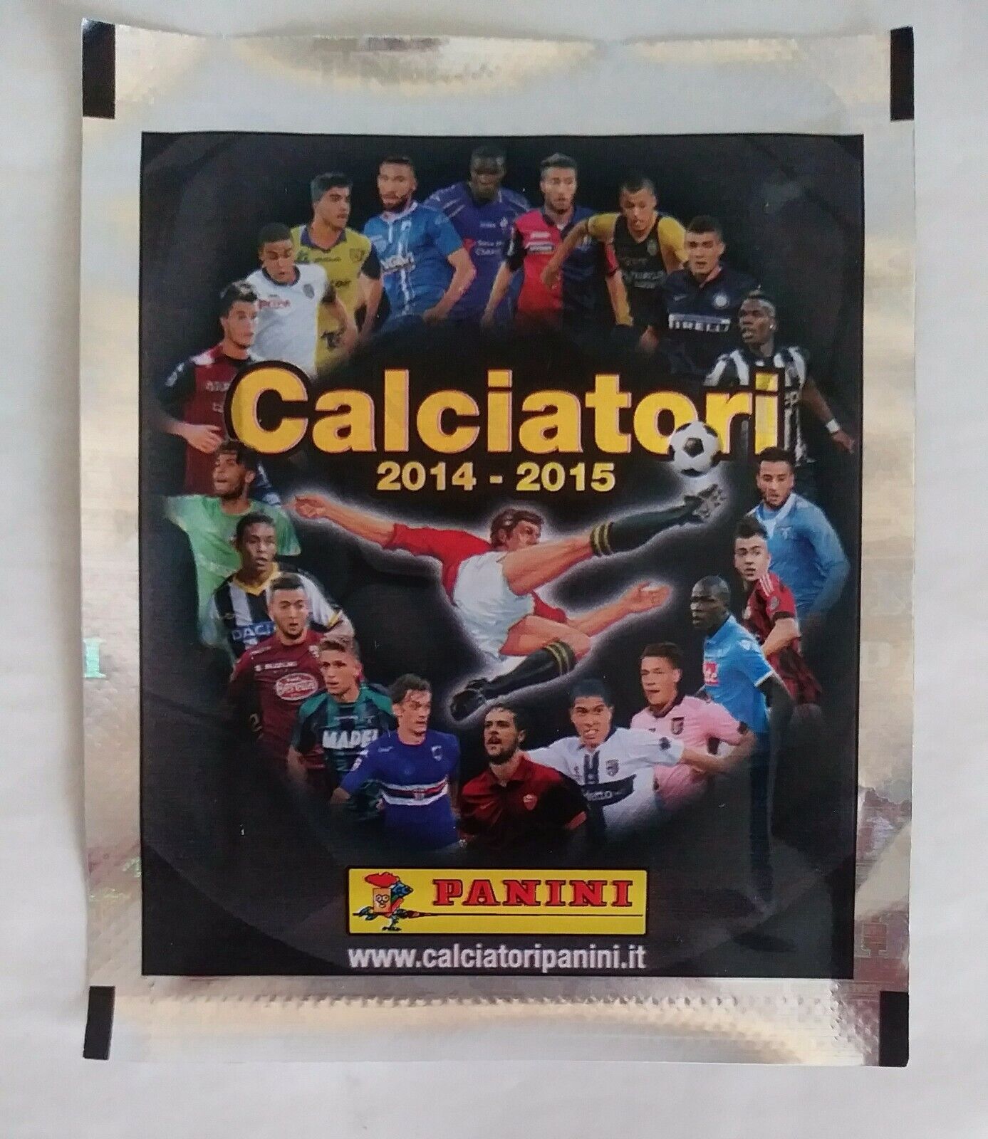 BUSTINA DI FIGURINE CALCIATORI PANINI SCEGLI DAL MENU A TENDINA