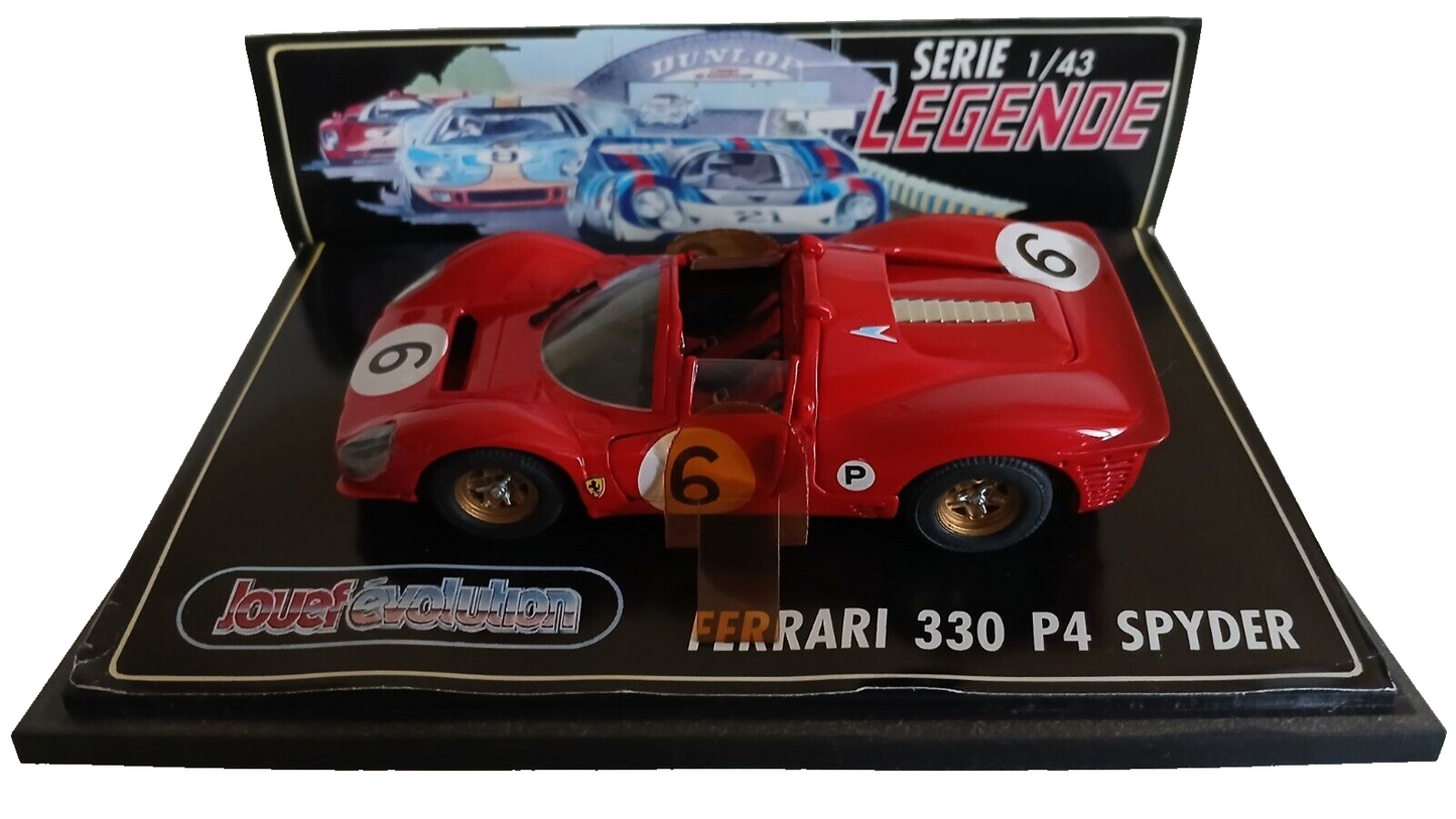 FERRARI 330 P4 SPYDER "BRANDS HATCH" 1967 JOUEF EVOLUTION 1/43