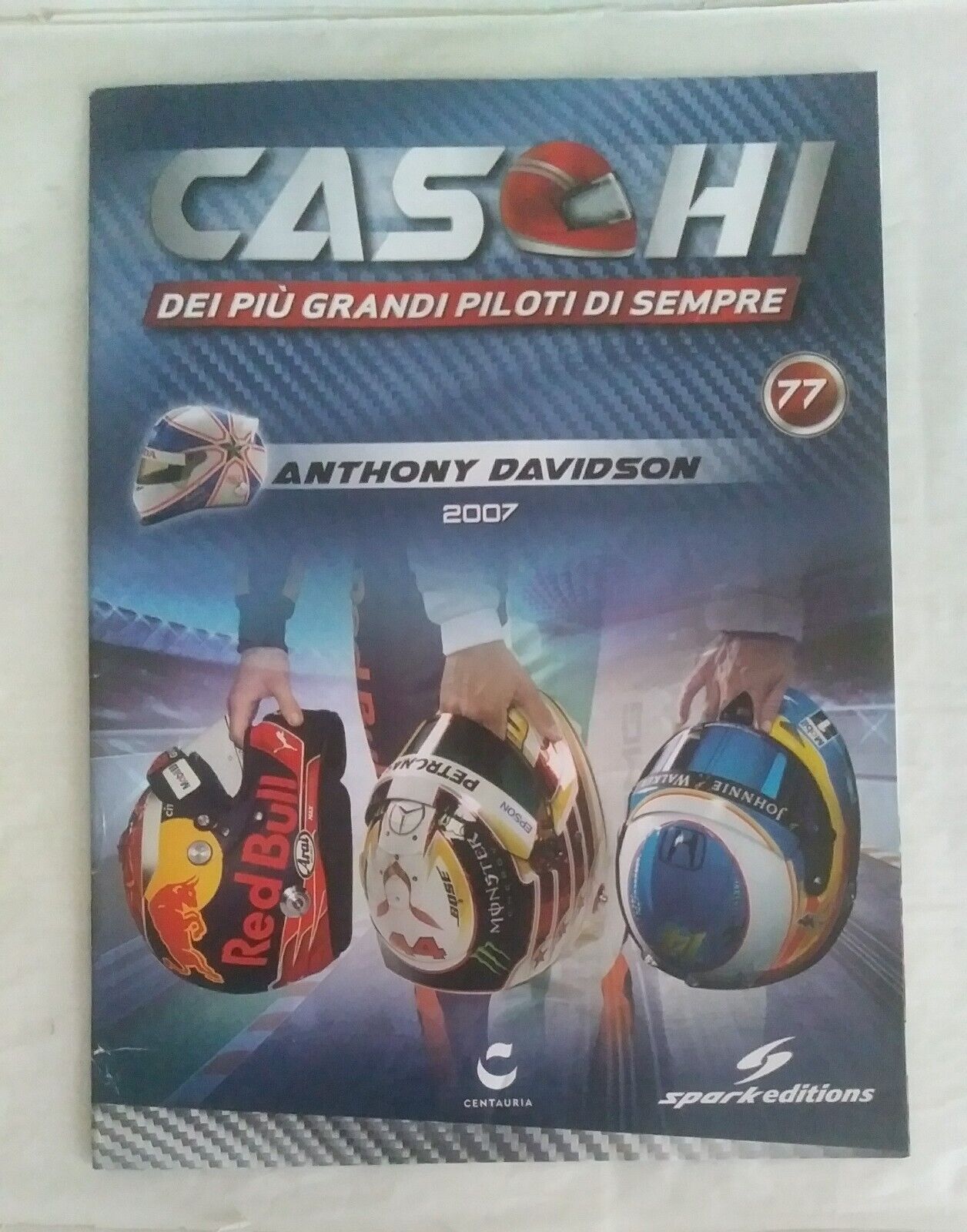 CASCHI F1 FASCICOLI SCEGLI DAL MENU A TENDINA