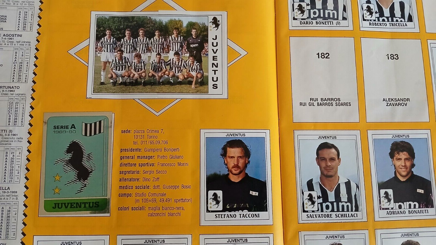 ALBUM CALCIATORI PANINI 1989-90