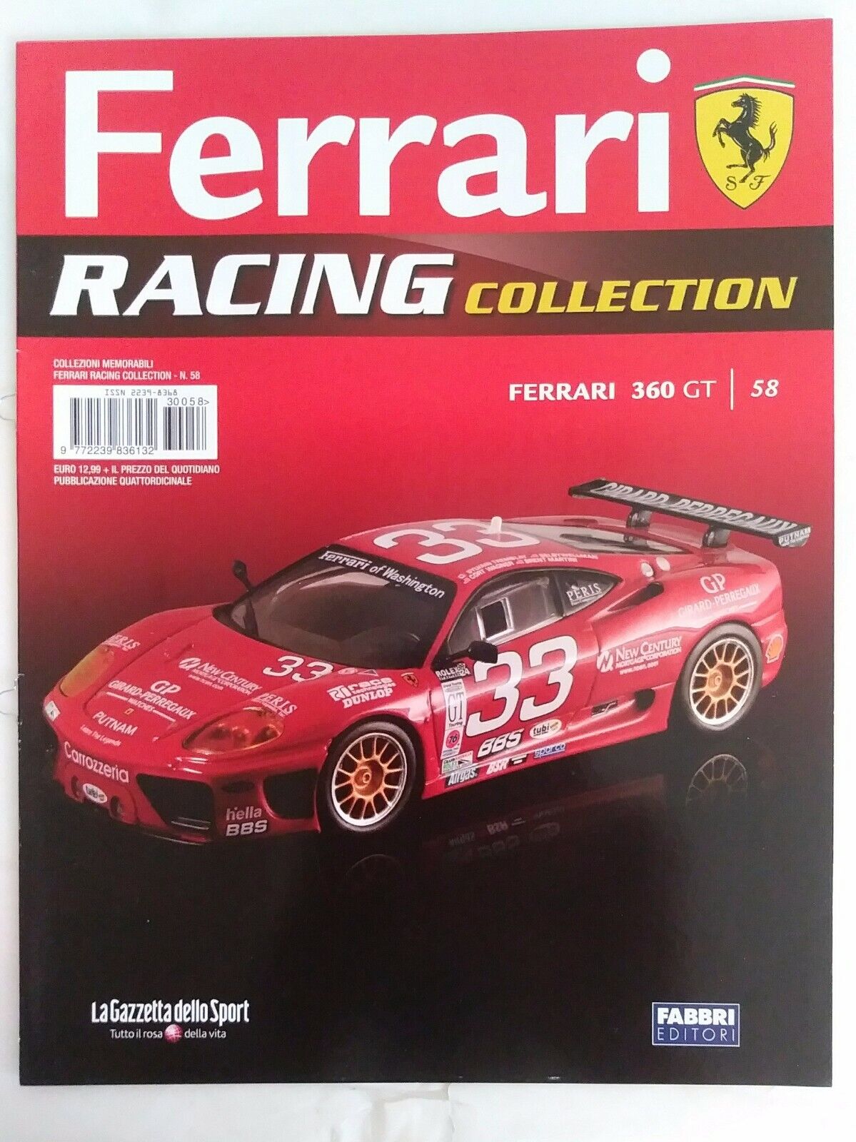 FERRARI RACING COLLECTION FASCICOLI SCEGLI DAL MENU A TENDINA