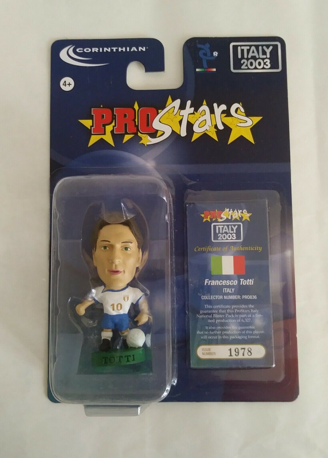 CORINTHIAN PROSTARS-SUPERSTARS SCEGLI LE ACTION FIGURES DAL MENU A TENDINA