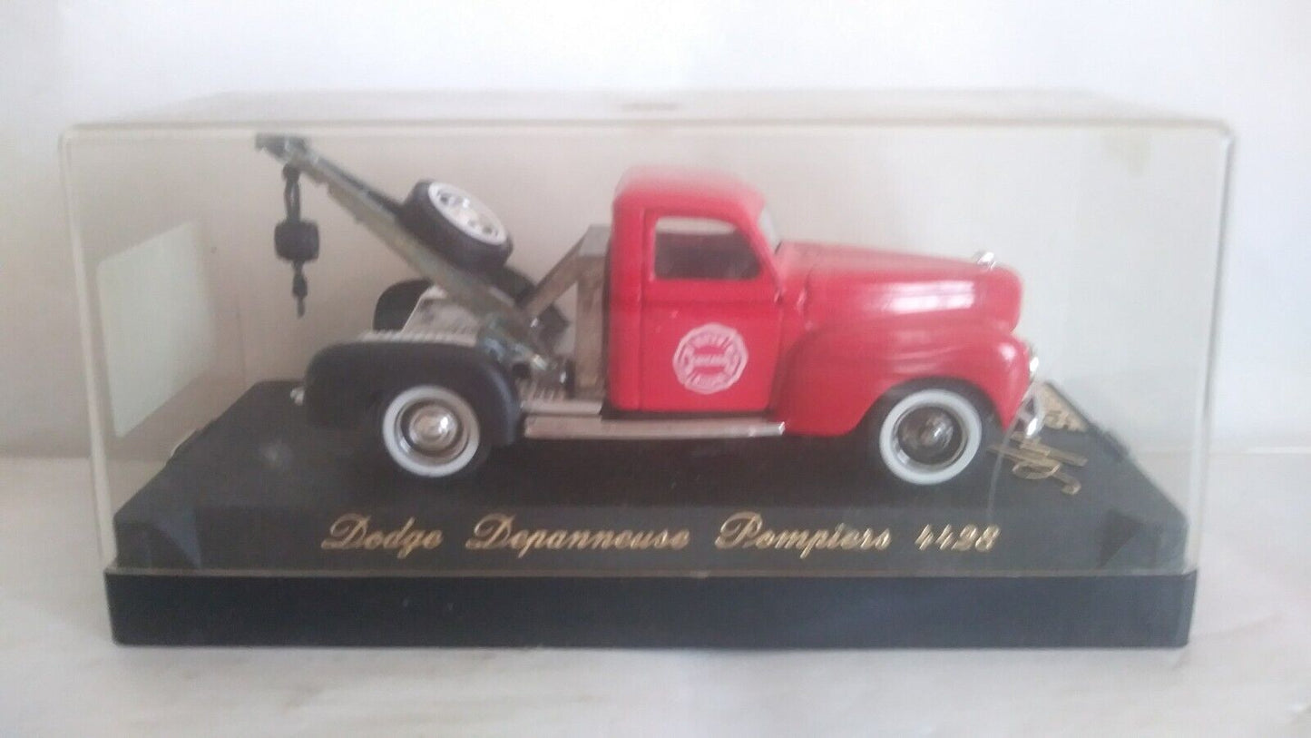 DODGE DEPANNEUSE POMPIERS SOLIDO SCALA 1/43