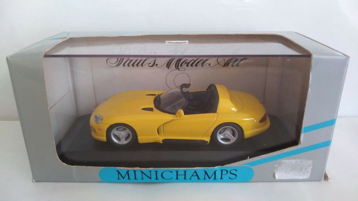 DODGE VIPER CABRIOLET MINICHAMPS SCALA 1/43