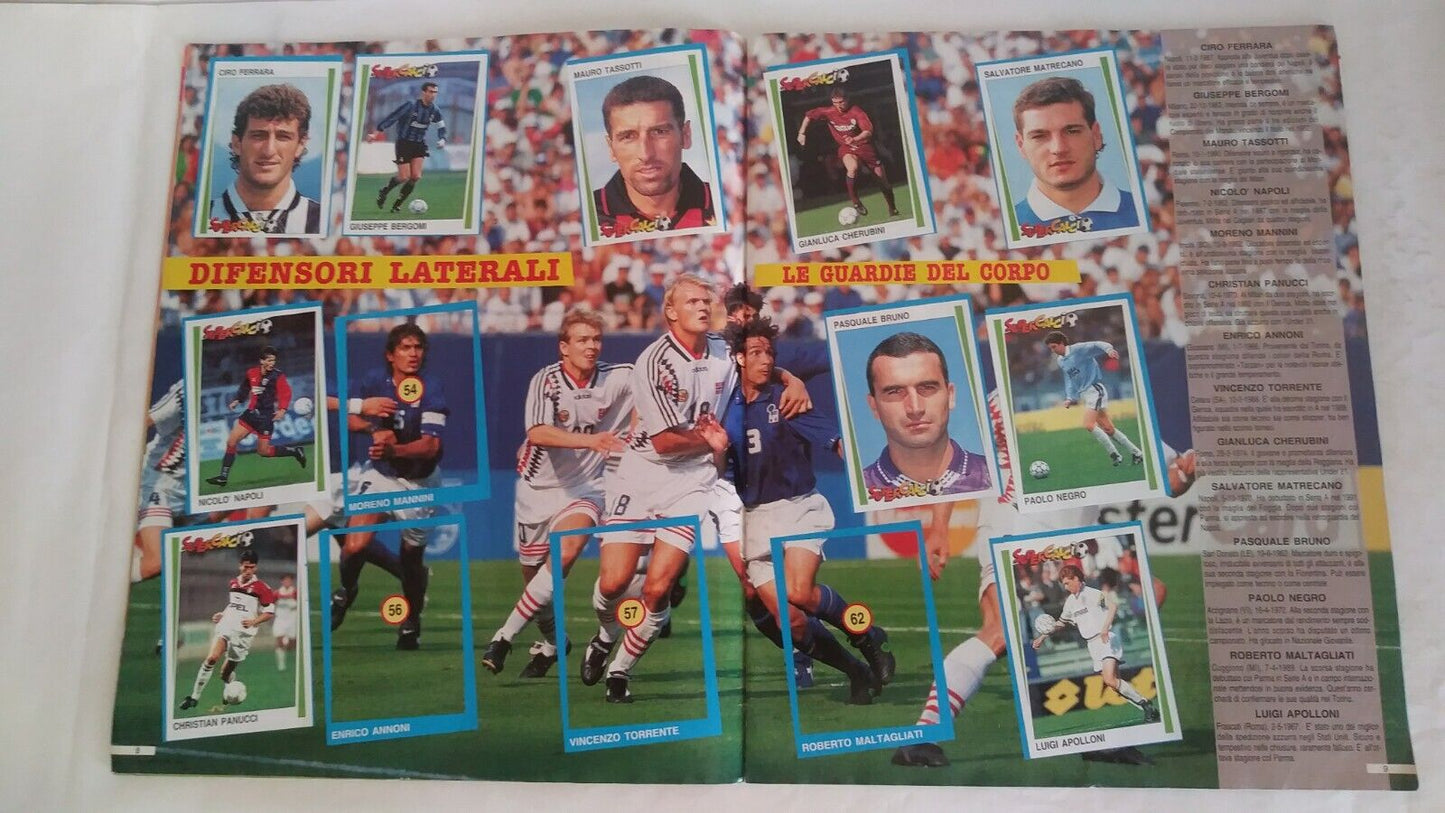 ALBUM SUPERCALCIO PANINI 1994-95