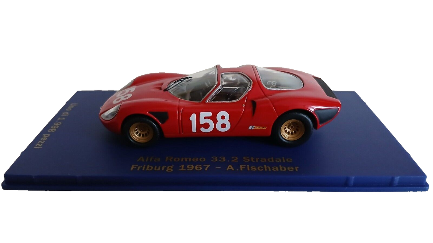 ALFA ROMEO 33.2 STRADALE  FRIBURG 1967 M4 1/43