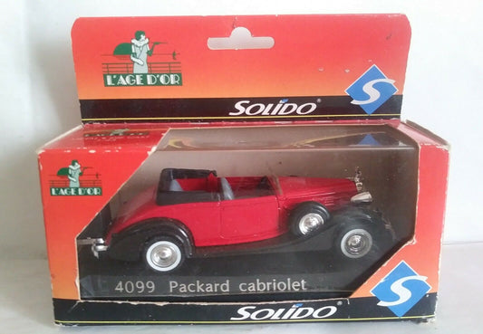 PACKARD CABRIOLET SOLIDO SCALA 1/43