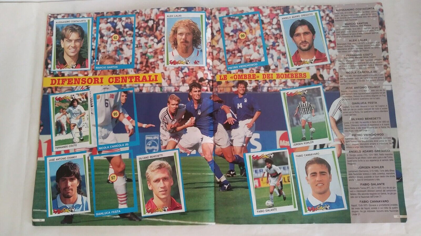 ALBUM SUPERCALCIO PANINI 1994-95