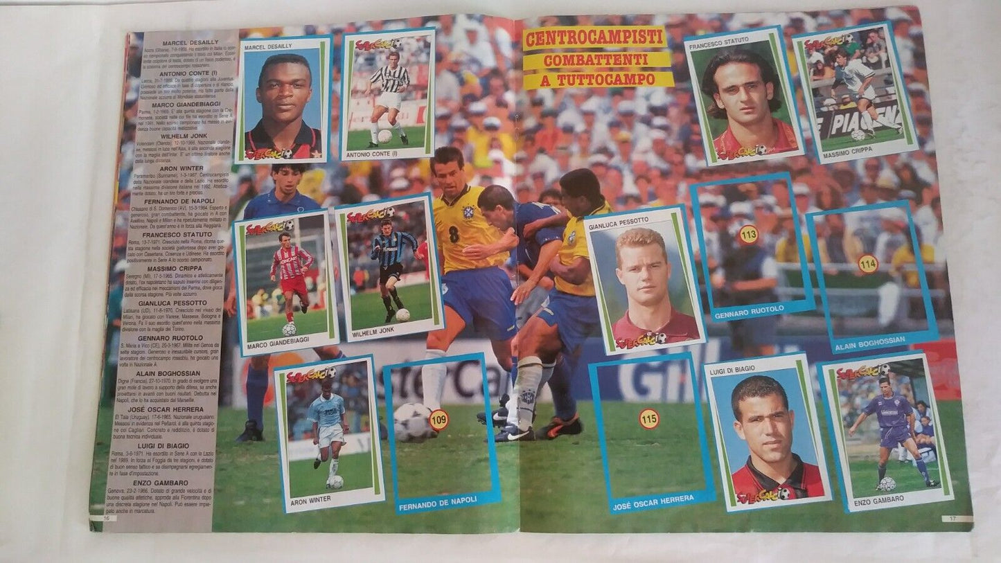 ALBUM SUPERCALCIO PANINI 1994-95