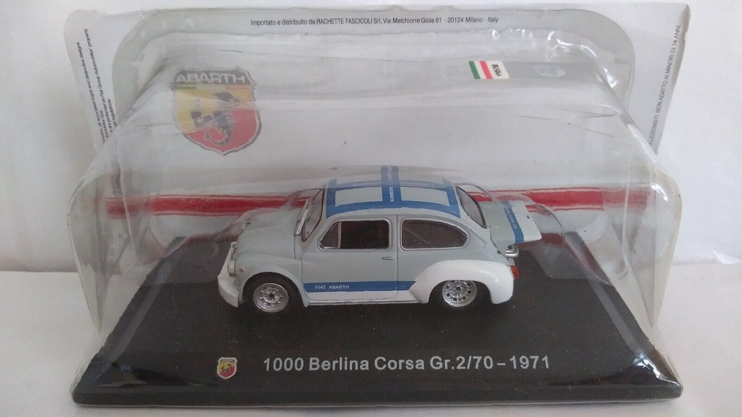 ABARTH COLLECTION 1:43 SCEGLI DAL MENU A TENDINA