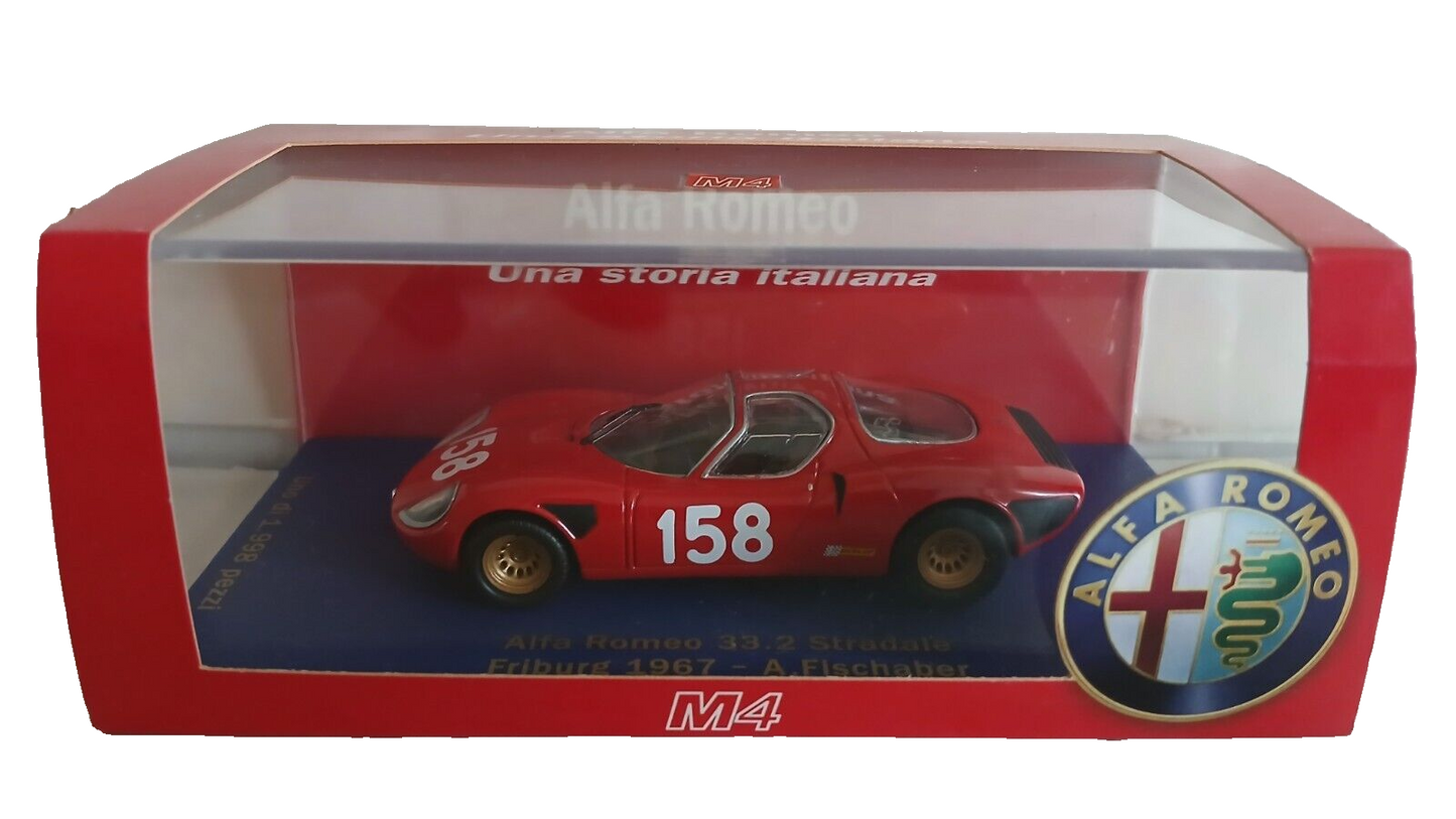 ALFA ROMEO 33.2 STRADALE  FRIBURG 1967 M4 1/43